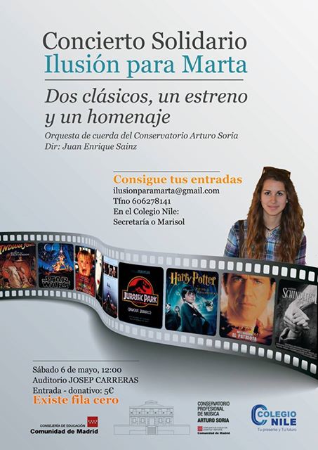 Cartel Concierto Solidario